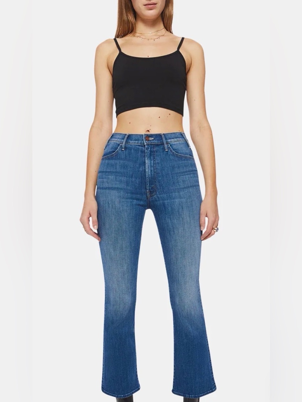 MOTHER The Hustler Ankle One Trick Pony Jeans Size 28